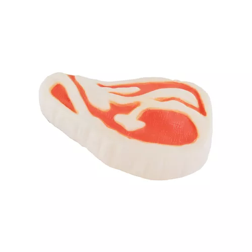 Rascals® 4" Vinyl Pork Chop Dog Toy Product image